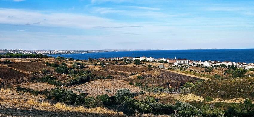 Schnäppchen: 1.150 M² Großes Grundstück Mit Vollem Meerblick Im Viertel Tekirdağ Topağaç