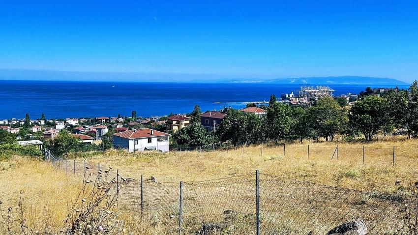 Tekirdağ Barbarosta 4 Seiten Straßenfassade Infrastruktur Bereit Genossenschaft Und Ort Geeignet Für Den Bau Von Baustellen