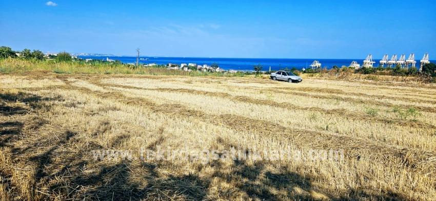 Feld Zu verkaufen in Barbaros Bz. Süleymanpaşa Kumbağ - Gehäuse-Zonierung - 8.500 m²