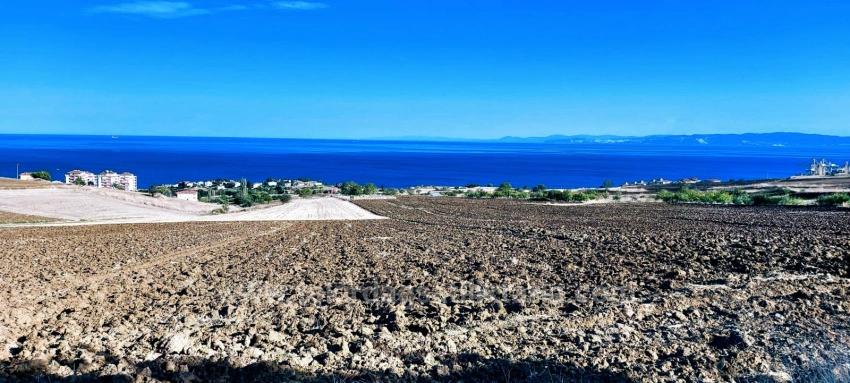 **Grundstück Mit Freiem Meerblick Und 30% Baugenehmigung Für Drei Stockwerke Im Stadtteil Topağaç, Tekirdağ**