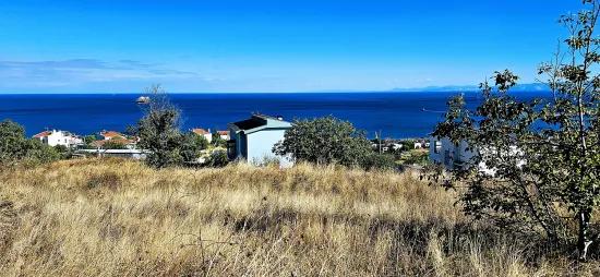 Ein Erstklassiges Grundstück, Geeignet Für Ein Projekt Mit 2 Luxusvillen Mit Freiem Blick Auf Meer Und Natur.