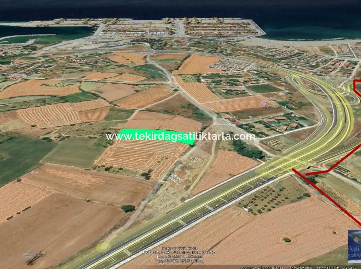 4.150 M2 Wohngebiet Zum Dringenden Verkauf, Nur 1 Km Vom Hafen Asyaport Entfernt