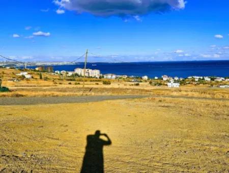 Tekirdag Barbarosta Gutschein Grundstück Mit Vollem Meerblick Zum Dringenden Verkauf