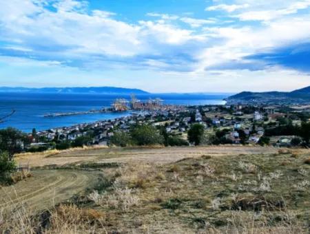 Gutschein Grundstück Zum Dringenden Verkauf Geeignet Für Den Bau Ihres Einfamilienhauses Mit Herrlichem Meerblick In Tekirdag Barbarosta