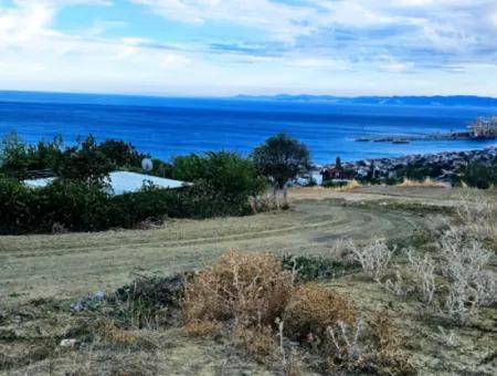 Gutschein Grundstück Zum Dringenden Verkauf Geeignet Für Den Bau Ihres Einfamilienhauses Mit Herrlichem Meerblick In Tekirdag Barbarosta