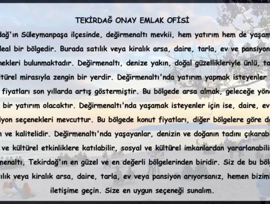 Tekirdag Suleymanpasa Millunderti Veranstaltungsorte