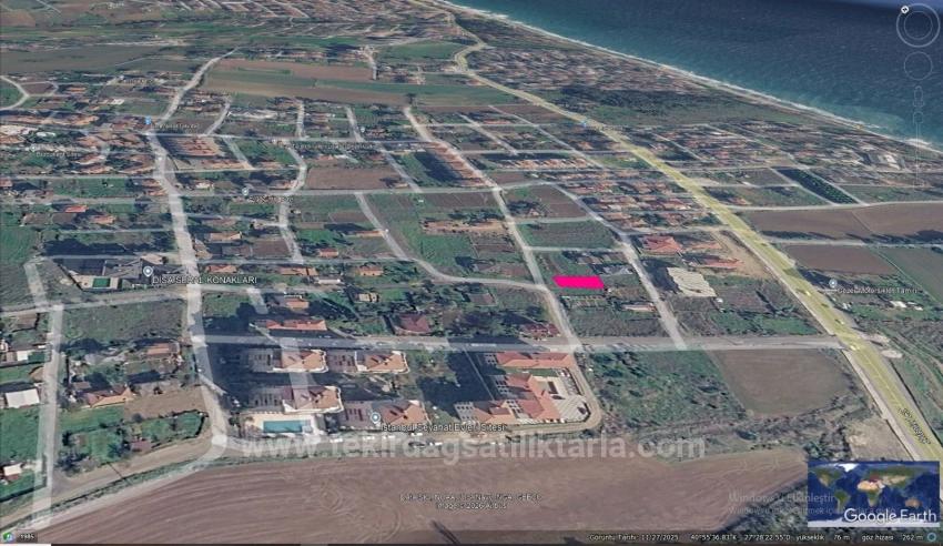 **Infrastructure Ready In Topağaç Neighborhood, Tekirdağ** Urgent Sale - Opportunity Plot