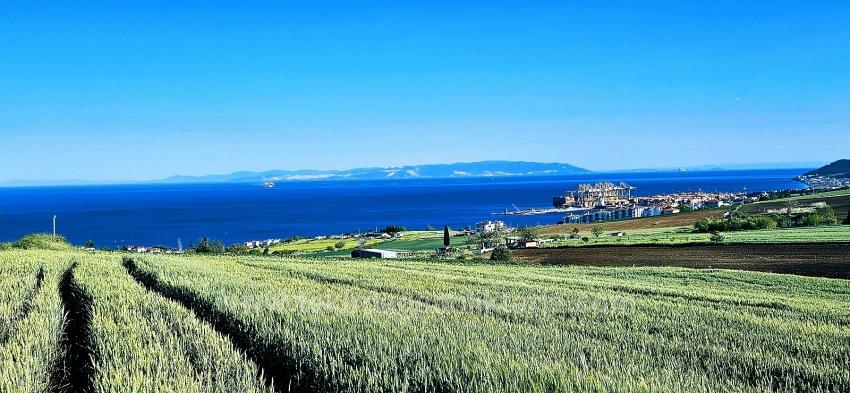 Land Suitable For Cooperative And Site Projects With 50 Apartments And Full Sea And Nature Views