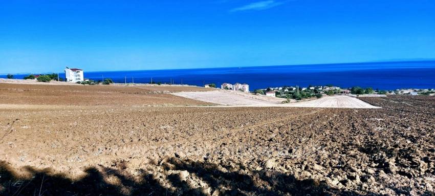 **Plot Of Land With Full Sea View And 30% Building Permit For Three Floors In Topağaç Neighborhood, Tekirdağ**