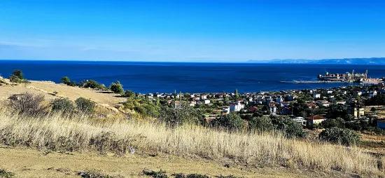 **peak at point panoramic sea view** 530 M2 coupon corner plot