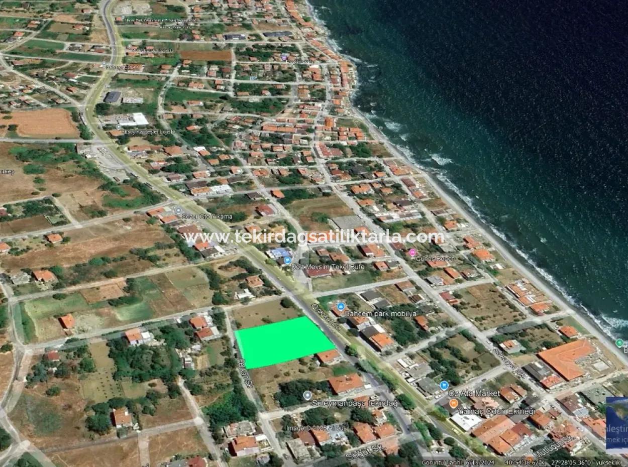 Tekirdag Barbarosta Urgent Sale Main Road Fronted Commercial Residential Zoning [ Adjacent Layout ] 85 Flats High Profit Guarantee