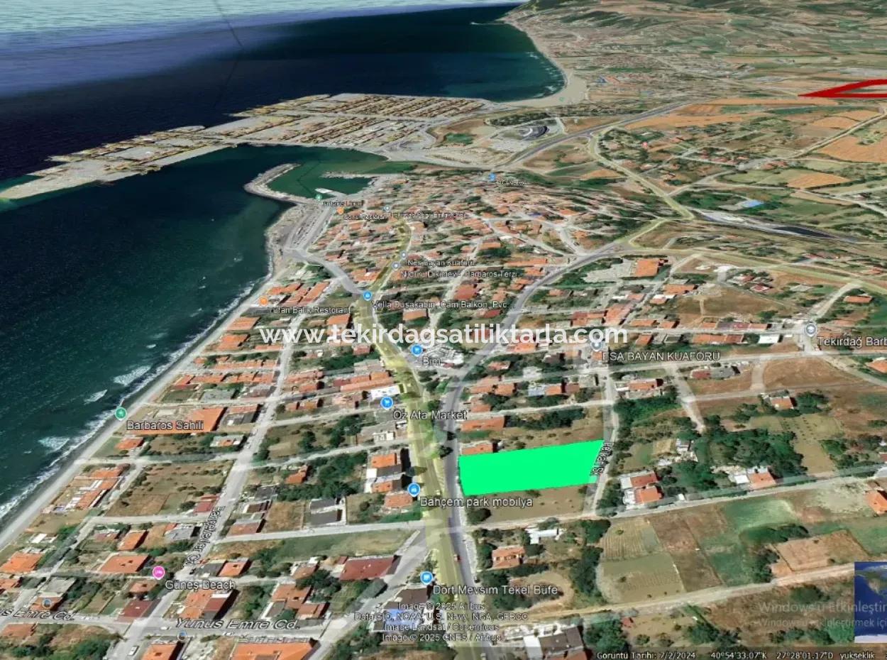 Tekirdag Barbarosta Urgent Sale Main Road Fronted Commercial Residential Zoning [ Adjacent Layout ] 85 Flats High Profit Guarantee