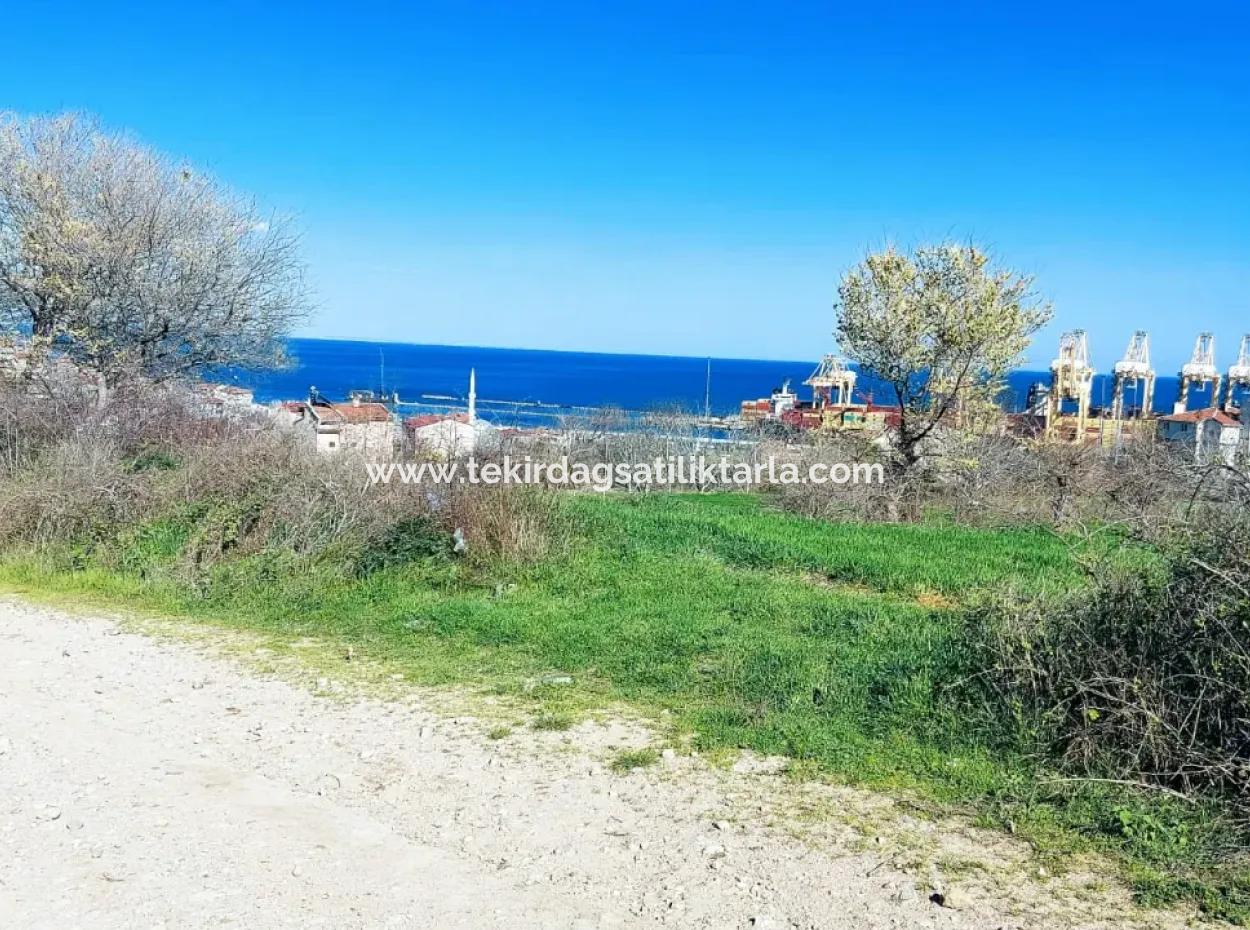 Investment Opportunity: 615 M2 Corner Land For Sale In Tekirdag Barbaros - Urgent Sale, Sea And Nature View, 0 Zoned