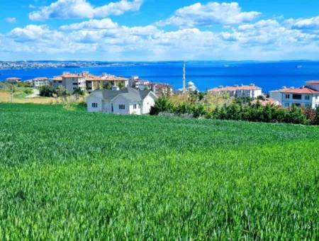 Wonderful Sea And Nature View Or Cooperative. Whether You Want To Build A Luxury Villa. 40 Flats 6.400 Residential Zoned Land