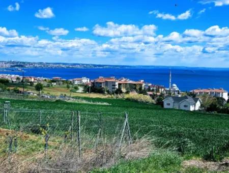 Wonderful Sea And Nature View Or Cooperative. Whether You Want To Build A Luxury Villa. 40 Flats 6.400 Residential Zoned Land
