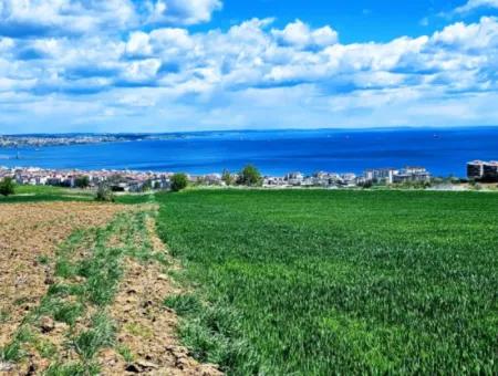 Wonderful Sea And Nature View Or Cooperative. Whether You Want To Build A Luxury Villa. 40 Flats 6.400 Residential Zoned Land