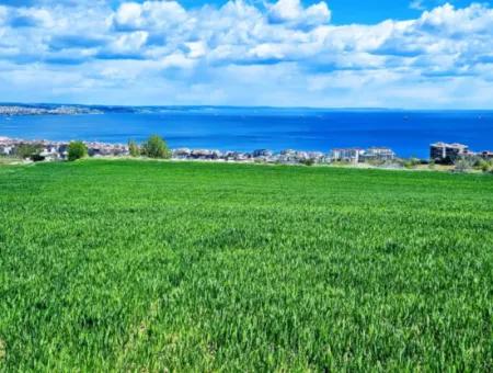Wonderful Sea And Nature View Or Cooperative. Whether You Want To Build A Luxury Villa. 40 Flats 6.400 Residential Zoned Land