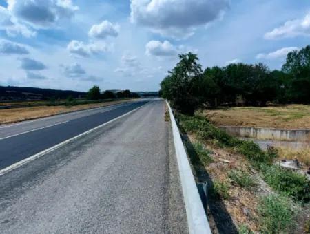 3.143 M2 Investment Land Facing Çanakkale Road In Tekirdağ Mahramlı District! Suitable For Workplace Or Multi-Purpose Use, Opportunity Investment With Ready Infrastructure