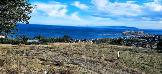 Земельный Участок С Великолепным Видом На Море И Природу, Очень Подходящий Для Строительства Частного Дома