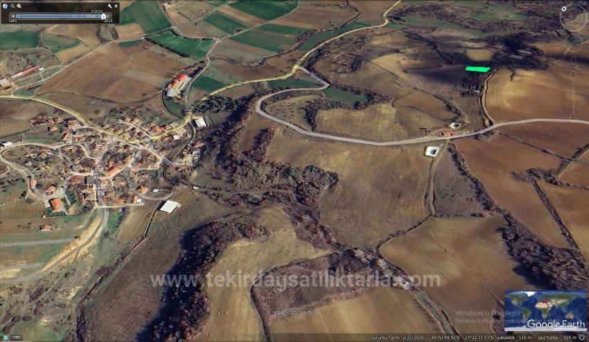 Tekirdağ Çanakçı Mahallesinde Acil Satılık Müstakil Tapulu Kelepir Yer