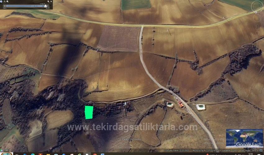 Tekirdağ Çanakçı Mahallesinde Acil Satılık Müstakil Tapulu Kelepir Yer