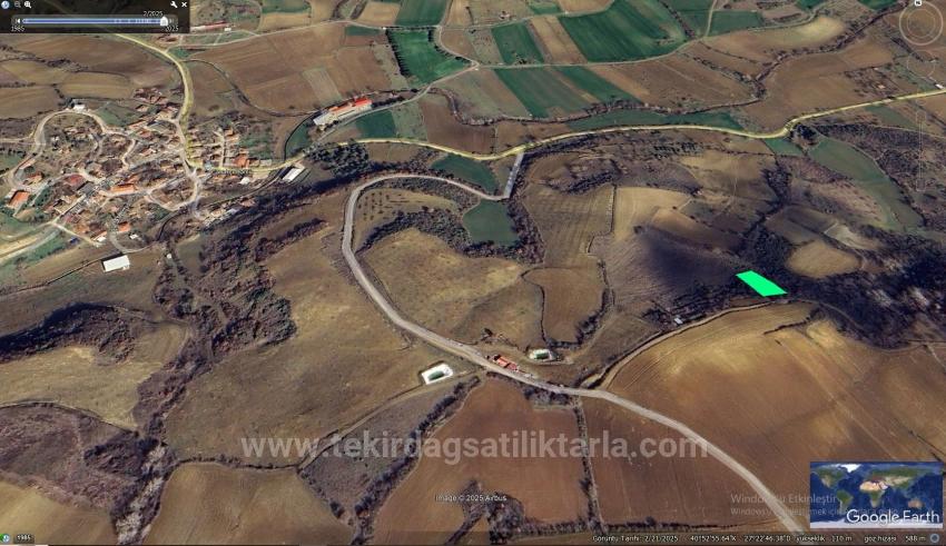 Tekirdağ Çanakçı Mahallesinde Acil Satılık Müstakil Tapulu Kelepir Yer