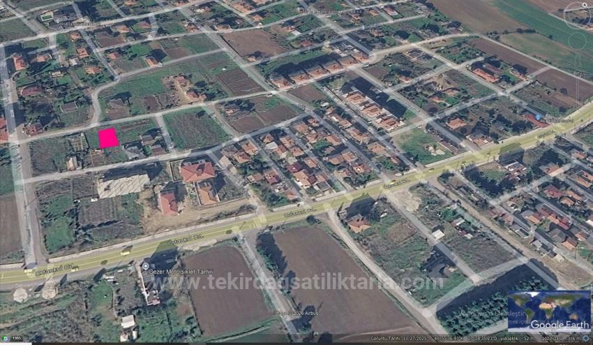**Tekirdağ Topağaç Mahallesinde Altyapı Hazır**Acil Satılık Fırsat Kupon Arsa