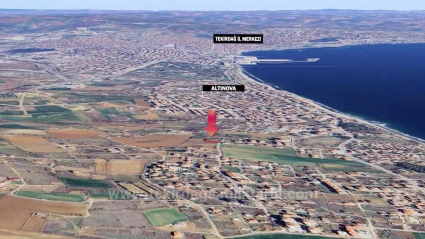 Tekirdağ Toağaç Mahallesinde 9 Adet 2+1 Luxs Daire Orojesine Uygun Kupon Köşe Arsa