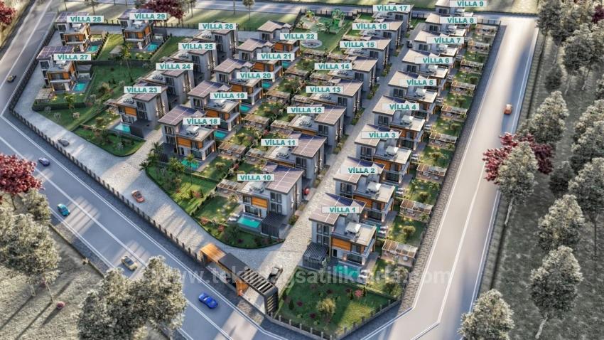 *Güneş Enerjili*Takas+Nakit* 6 Adet Lüxs Villalarımız* Ödeme Kolaylığı Esnektir* Taksit İm