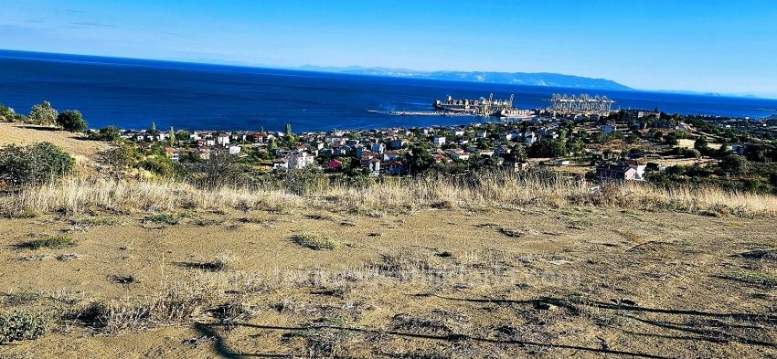 Harika Deniz Ve Doğa Manzarlı Alt Yapısı Hazır 530 M2 Köşe Arsa