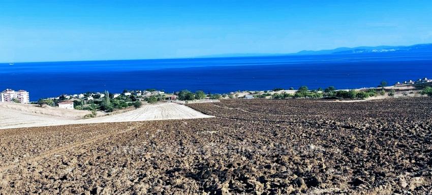 **Tekirdağ Topağaç Mahallesinde** Full Deniz Manzara**% 30 Üç Katimarlı Fırsat Arsa