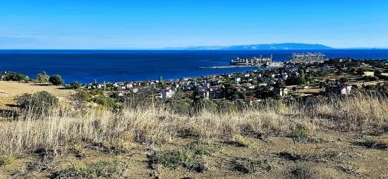 **zirve Noktada Panoramik Deniz Manzaralı** 530 M2 Kupon Köşe Arsa