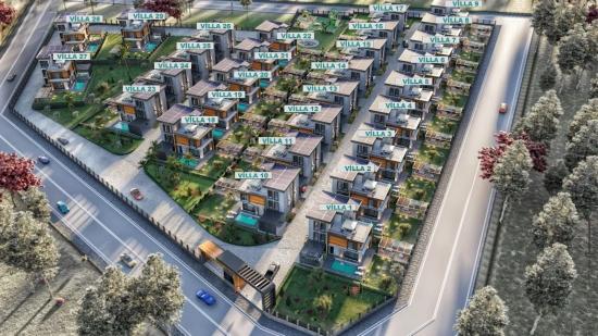 *güneş Enerjili*takas+nakit* 6 Adet Lüxs Villalarımız* Ödeme Kolaylığı Esnektir* Taksit İm