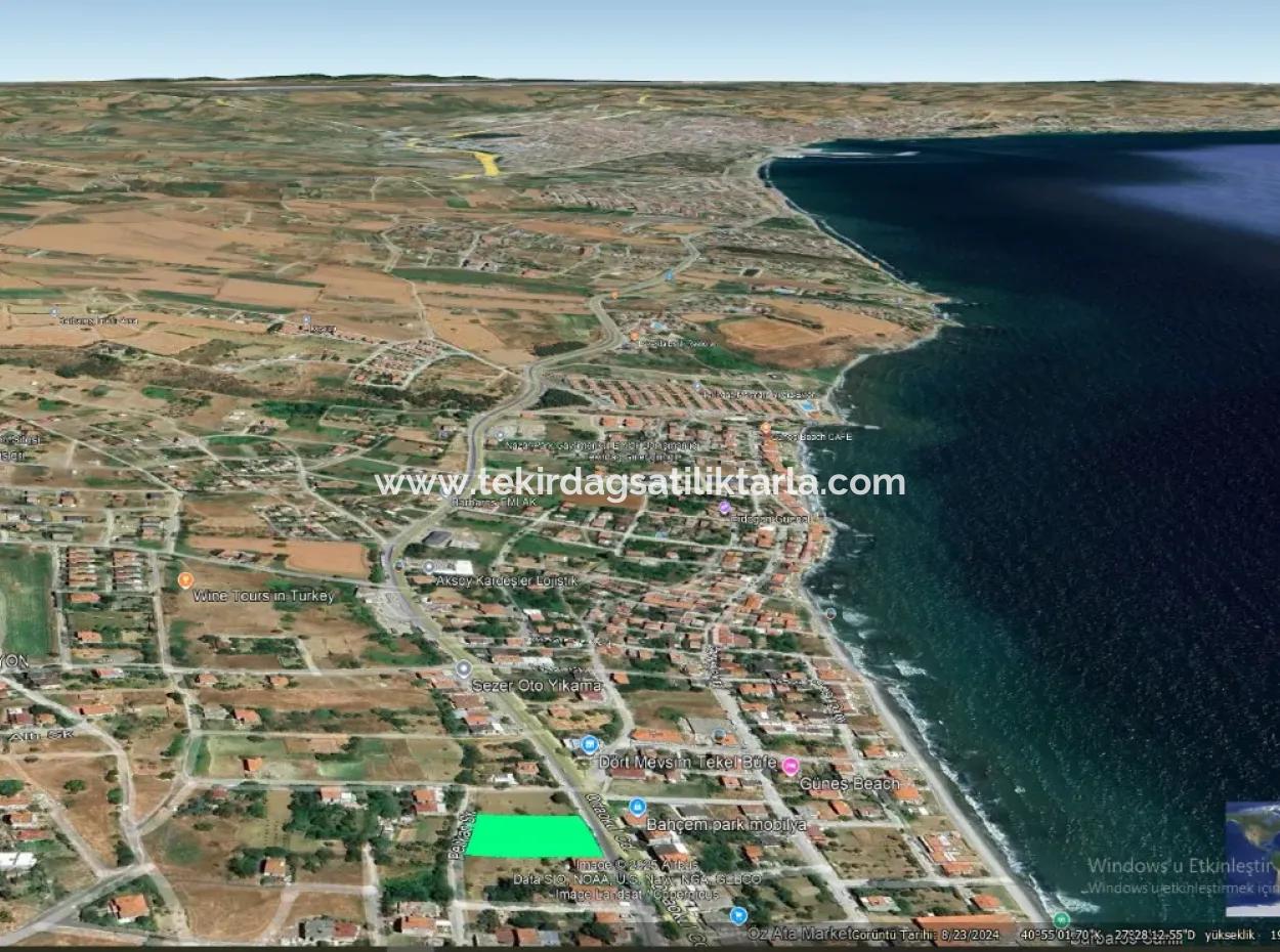 Tekirdağ Barbarosta Acil Satılık Anayol Cepheli Ticari + Konut İmarlı [ Bitişik Nizam ] 85 Dairelik Yüksek Kazanç Garantisi