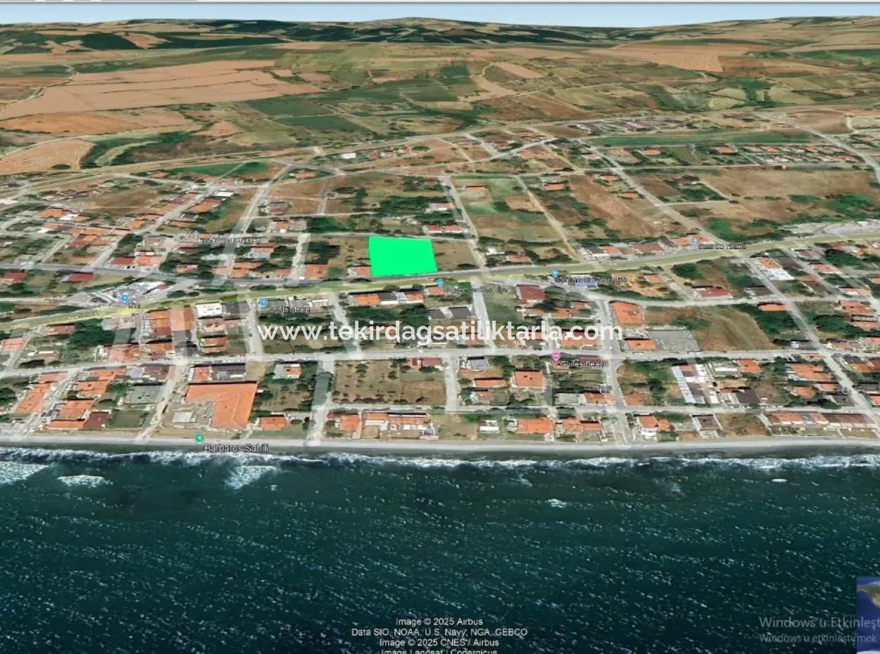 Tekirdağ Barbarosta Acil Satılık Anayol Cepheli Ticari + Konut İmarlı [ Bitişik Nizam ] 85 Dairelik Yüksek Kazanç Garantisi