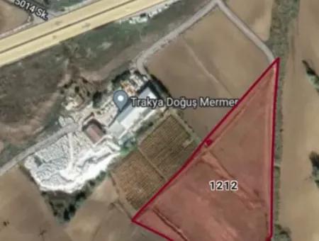 Tekirdağ Süleymanpaşa Nusratlı Asyaport Limanı Mevcut İmar Planı İçinde Satılık Tarla
