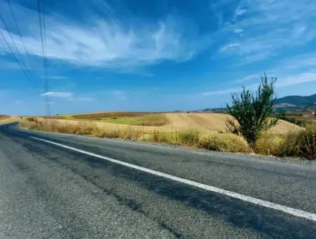 Tekirdağ Çanakçı Mahallesinde Anayol Cepheli 10.500 M2 Yatırımlık Tarla