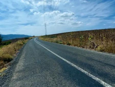 Tekirdağ Çanakçı Mahallesinde Anayol Cepheli 10.500 M2 Yatırımlık Tarla