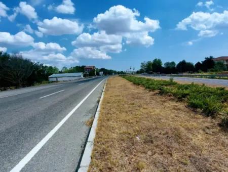 Tekirdağ Çanakkale Yoluna Cepheli 2.343 M2 Kapalı Alan Yapabilceğin İşyeri