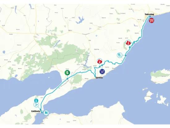 16 Nisan 2022 Cumhurbaşkanlığı Türkiye Bisiklet Turu - Gelibolu / Tekirdağ 7.Etap Hangi Kanalda Saat Kaçta Yayınlanacak?